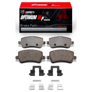 Land Rover Range Rover Evoque Brake Pads - Rear - R1 Concepts - Optimum OE - `12-`15 Land Rover Range Rover Evoque Brake Pads - Rear - R1 Concepts - Optimum OE - `12-`15